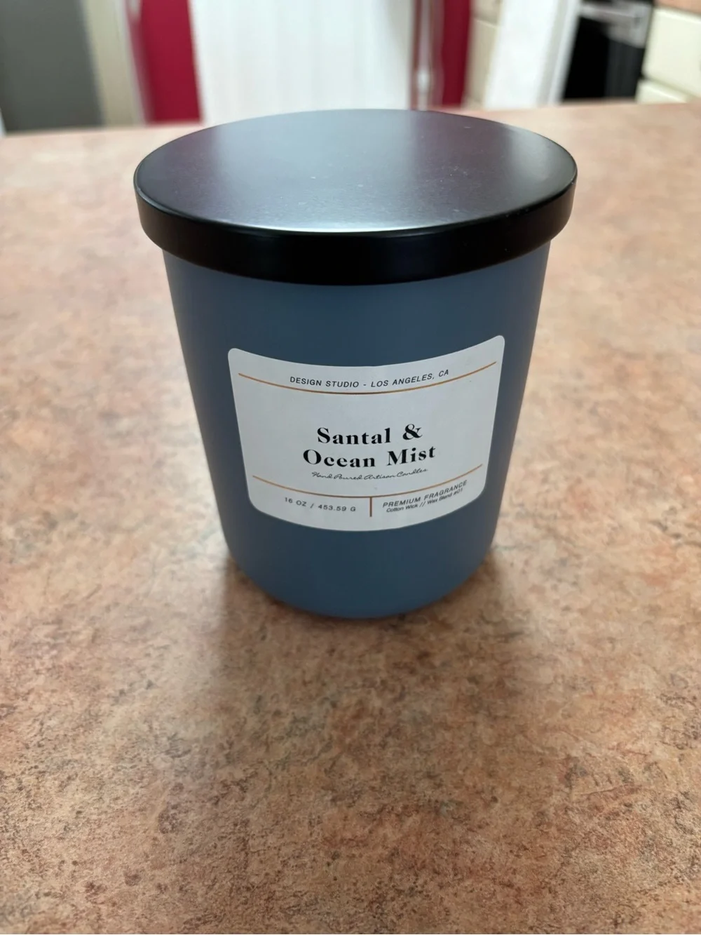 DESIGN STUDIO Santal & Ocean Mist Candle